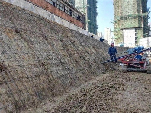 电白建筑边坡支护